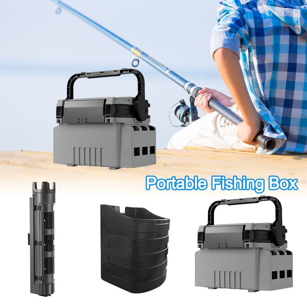 Fishing Kayak Crate - Caja de Pesca Portátil Multifuncional de
