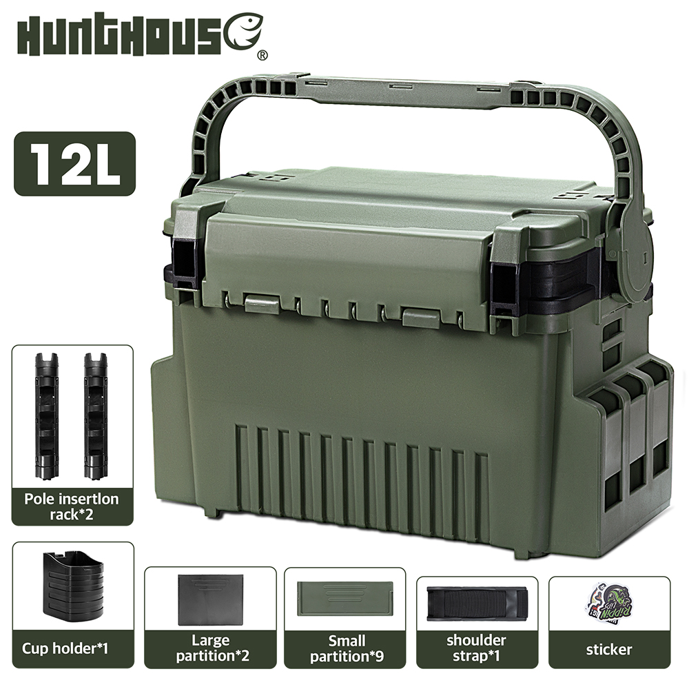 Fishing Kayak Crate - Hunthouse Caja de Pesca Grande de